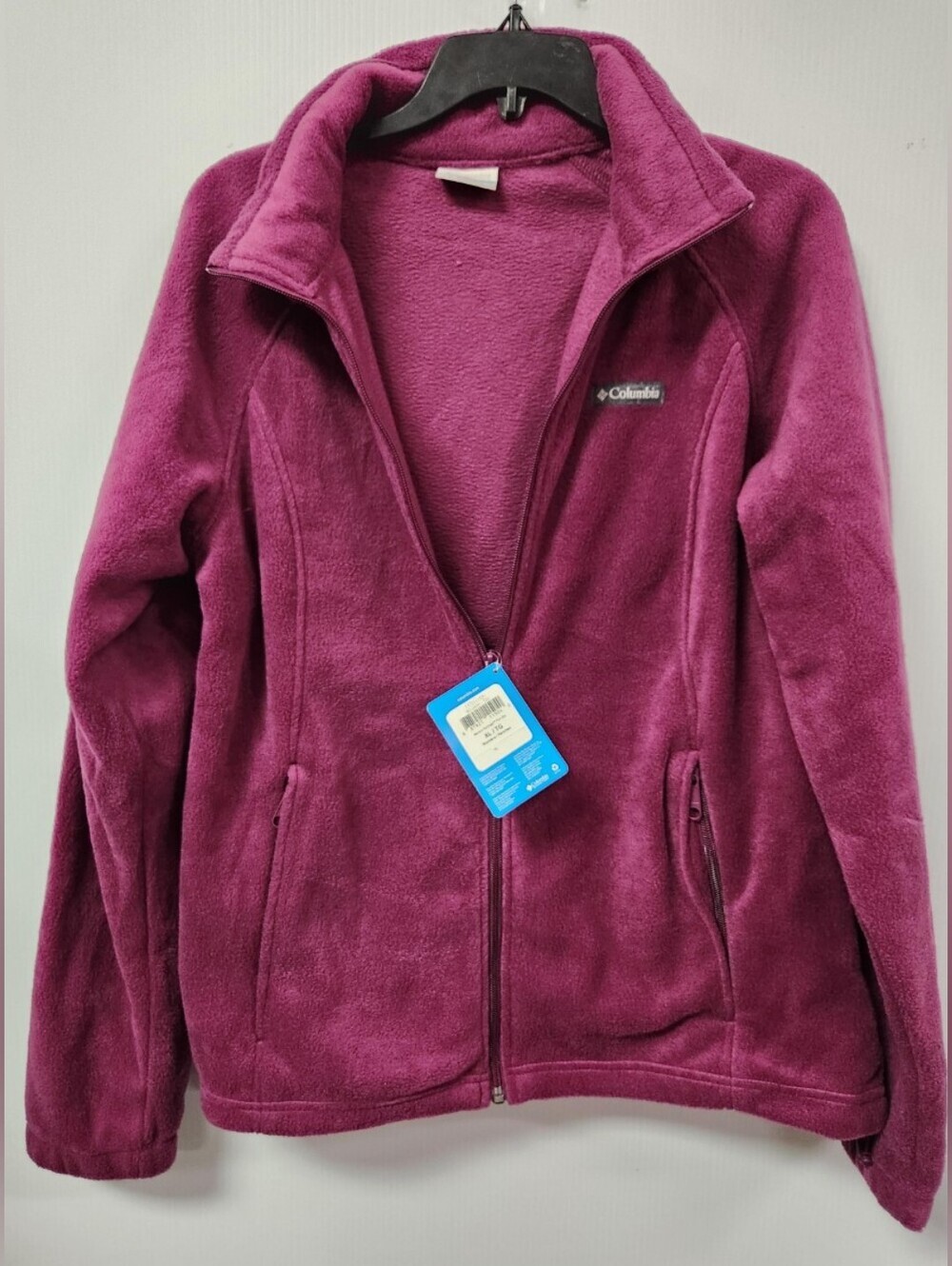 Columbia Women's Benton Springs™ Full-Zip Fleece Jacket Size XL NWT MSRP $60 - Picture 2 of 6